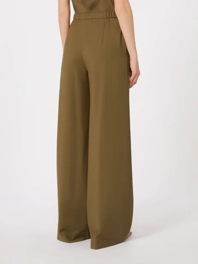 Pantalones de chándal de lana, color caqui Pantalones de chándal de lana, color caqui
