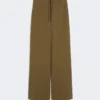 Pantalones de chándal de lana, color caqui Pantalones de chándal de lana, color caqui