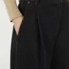 Pantalones de cinco bolsillos de jersey con efecto denim, azul ultramar Pantalones de cinco bolsillos de jersey con efecto denim, azul ultramar