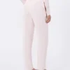 Pantalones de corte zanahoria de cady, rosa