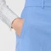 Pantalones de crepé de lana, azul claro