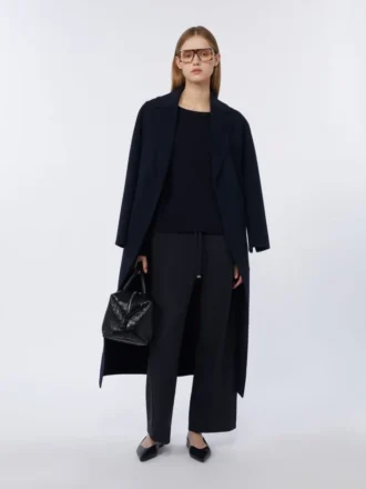Jersey de lana oversize, azul ultramar