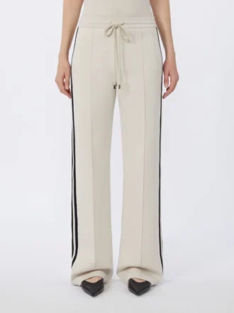 Pantalones de jersey de algodón, color crudo