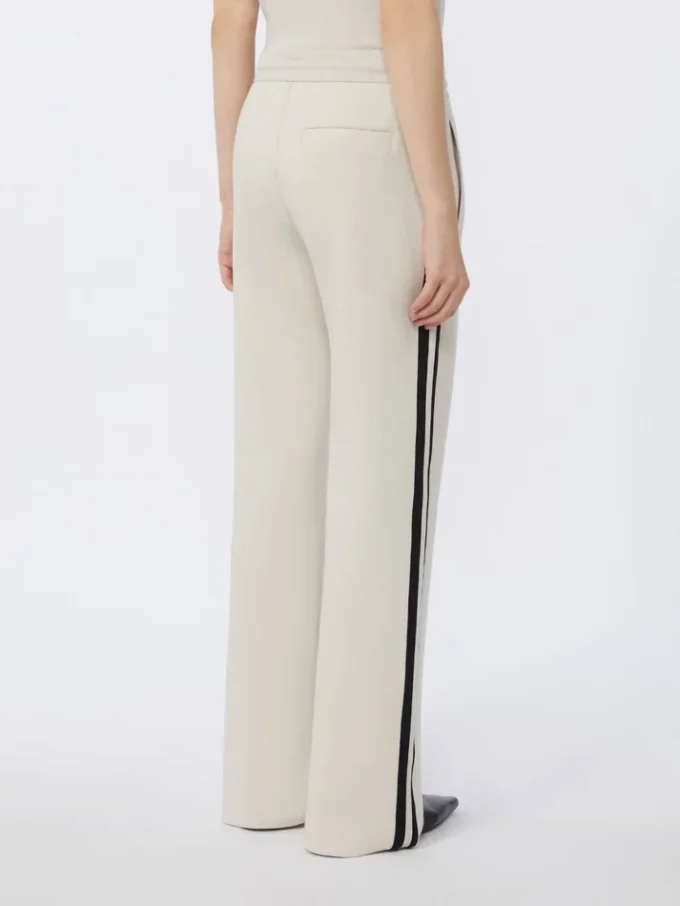Pantalones de jersey de algodón, color crudo Pantalones de jersey de algodón, color crudo