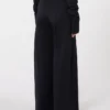 Pantalones de jersey de lana, azul ultramar Pantalones de jersey de lana, azul ultramar