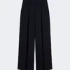 Pantalones de jersey de lana, azul ultramar Pantalones de jersey de lana, azul ultramar