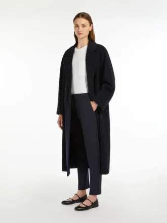Pantalones de jersey de viscosa, azul ultramar