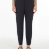 Pantalones de jersey de viscosa, azul ultramar Pantalones de jersey de viscosa, azul ultramar