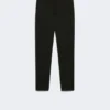 Pantalones de jersey de viscosa, negros