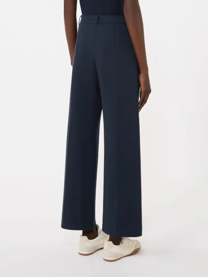 Pantalones de jersey Double Face, azul marino Pantalones de jersey Double Face, azul marino