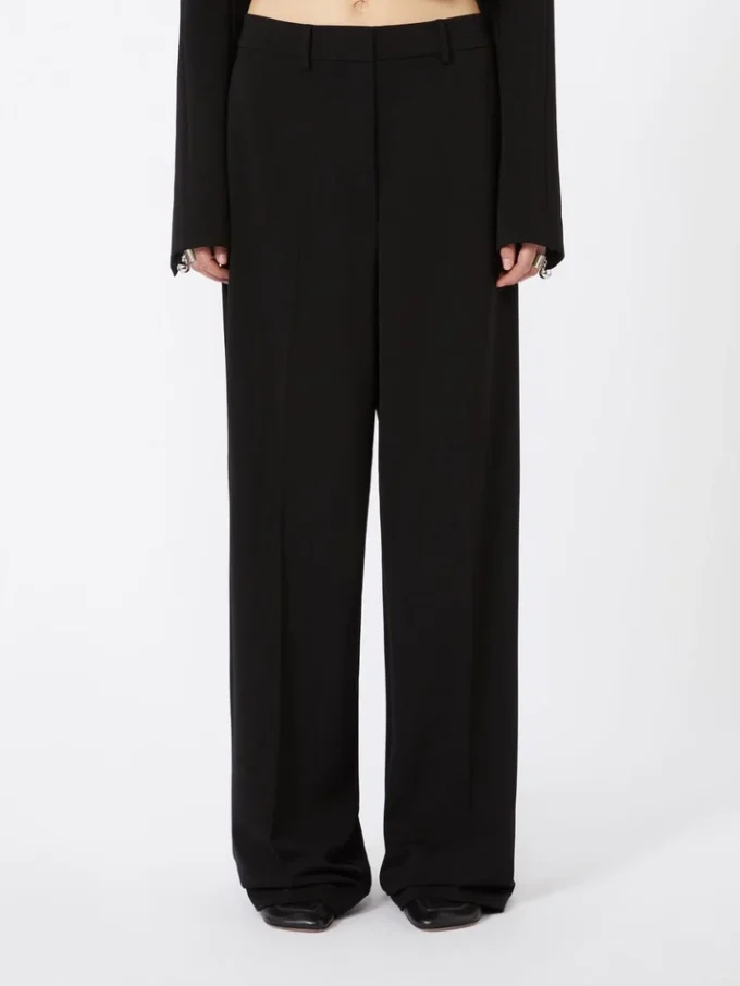 Pantalones de jersey, negros