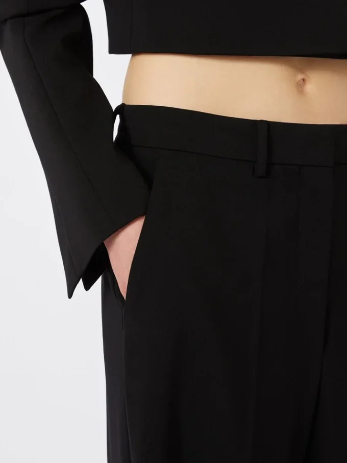 Pantalones de jersey, negros