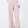 Pantalones de lana, mohair y seda, rosa beige Pantalones de lana, mohair y seda, rosa beige