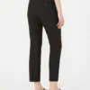 Pantalones de lona de viscosa Double Face, negros Pantalones de lona de viscosa Double Face, negros