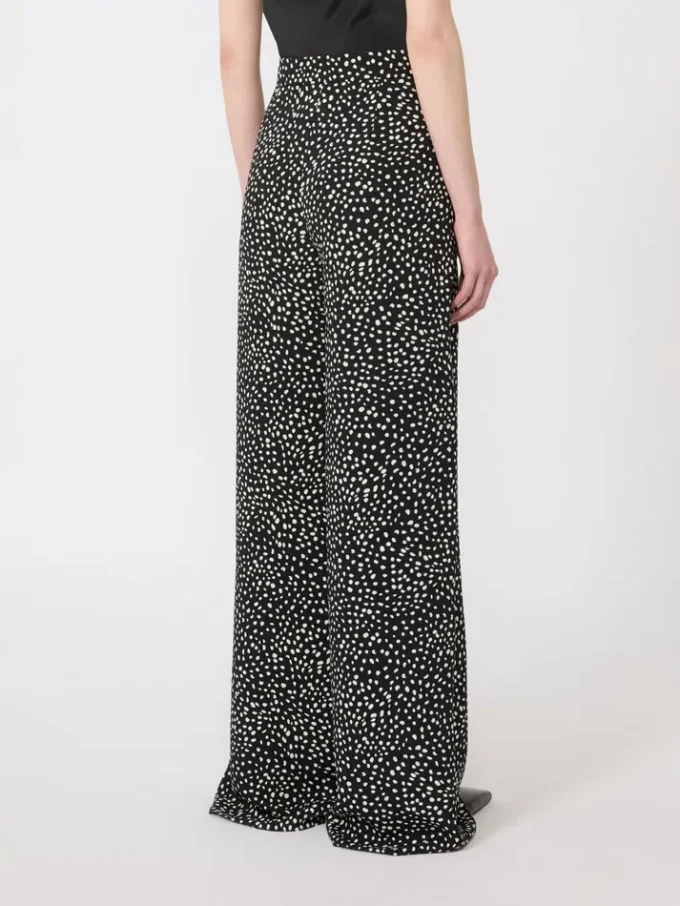 Pantalones Sabla estampados, negros Pantalones Sabla estampados, negros