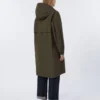 Parka de tafetán repelente al agua, verde Parka de tafetán repelente al agua, verde