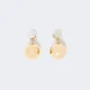 Pendientes de metal Pasticcino Bag, dorados Pendientes de metal Pasticcino Bag, dorados