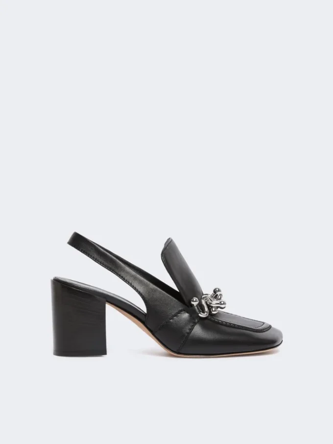 Sandalias de napa, negras Sandalias de napa, negras