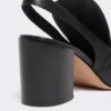 Sandalias de napa, negras Sandalias de napa, negras