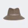 Sombrero de fieltro de lana, beige Sombrero de fieltro de lana, beige