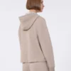 Sudadera de jersey de cachemira y lana, color beige Sudadera de jersey de cachemira y lana, color beige