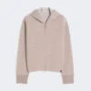 Sudadera de jersey de cachemira y lana, color beige Sudadera de jersey de cachemira y lana, color beige