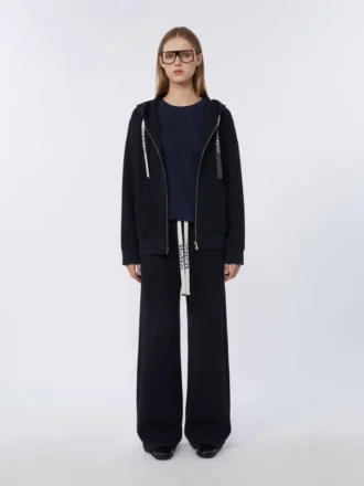 Camiseta de punto oversize, azul ultramar