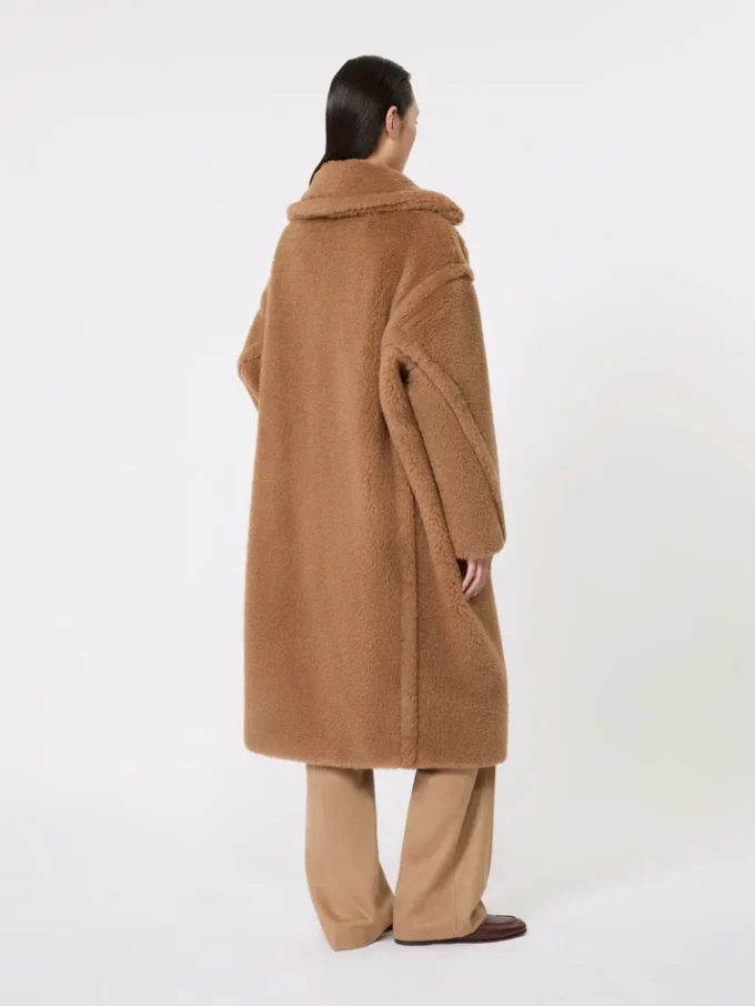 Teddy Bear Icon Coat, color camel