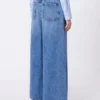 Vaqueros anchos de algodón denim, azul marino Vaqueros anchos de algodón denim, azul marino