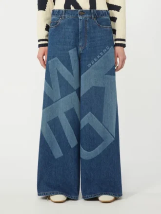 Vaqueros de auténtico denim de algodón, azul marino