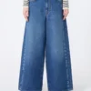 Vaqueros de auténtico denim de algodón, azul marino Vaqueros de auténtico denim de algodón, azul marino