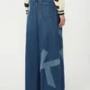 Vaqueros de auténtico denim de algodón, azul marino Vaqueros de auténtico denim de algodón, azul marino