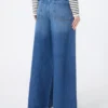 Vaqueros de auténtico denim de algodón, azul marino Vaqueros de auténtico denim de algodón, azul marino