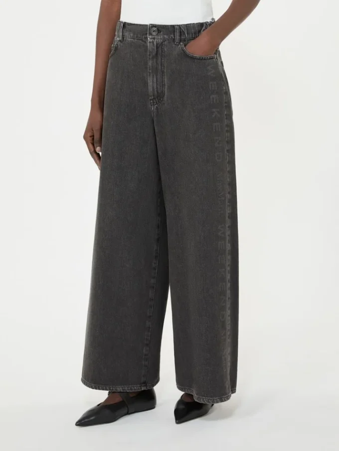 Vaqueros de auténtico denim de algodón, negros Vaqueros de auténtico denim de algodón, negros