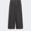 Vaqueros de auténtico denim de algodón, negros Vaqueros de auténtico denim de algodón, negros
