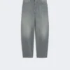 Vaqueros de denim de corte acampanado, gris medio Vaqueros de denim de corte acampanado, gris medio