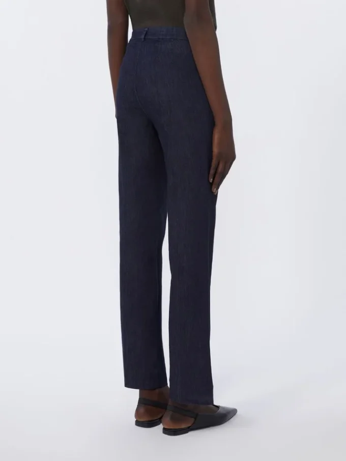 Vaqueros de denim elástico, azul medianoche Vaqueros de denim elástico, azul medianoche