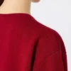 Vestido corto de lana, rojo oscuro Vestido corto de lana, rojo oscuro