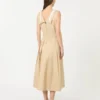 Vestido de gabardina repelente al agua, color beige Vestido de gabardina repelente al agua, color beige