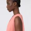 Vestido de gasa plisada, rosa Vestido de gasa plisada, rosa