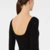 Vestido de hilo de lana, negro Vestido de hilo de lana, negro