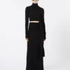 Vestido de jersey con lazo, negro Vestido de jersey con lazo, negro
