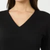 Vestido de jersey elástico, negro Vestido de jersey elástico, negro