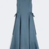 Vestido largo de ramio, azul cielo Vestido largo de ramio, azul cielo