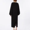 Vestido ligero de cady, negro Vestido ligero de cady, negro