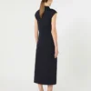 Vestido tubo de jersey scuba, azul ultramar Vestido tubo de jersey scuba, azul ultramar