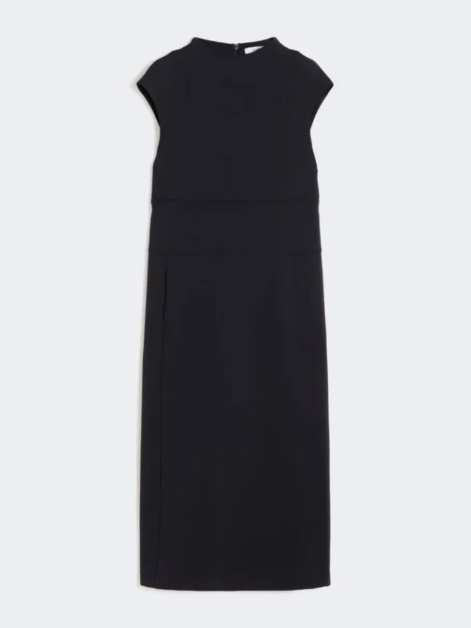 Vestido tubo de jersey scuba, azul ultramar Vestido tubo de jersey scuba, azul ultramar