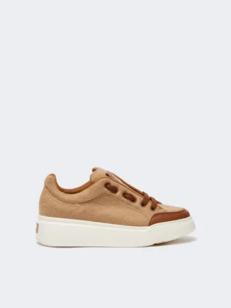 Zapatillas camel repelentes al agua, color camel