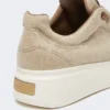 Zapatillas de cachemira repelentes al agua, color beige Zapatillas de cachemira repelentes al agua, color beige