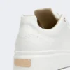 Zapatillas de piel, blanco óptico Zapatillas de piel, blanco óptico